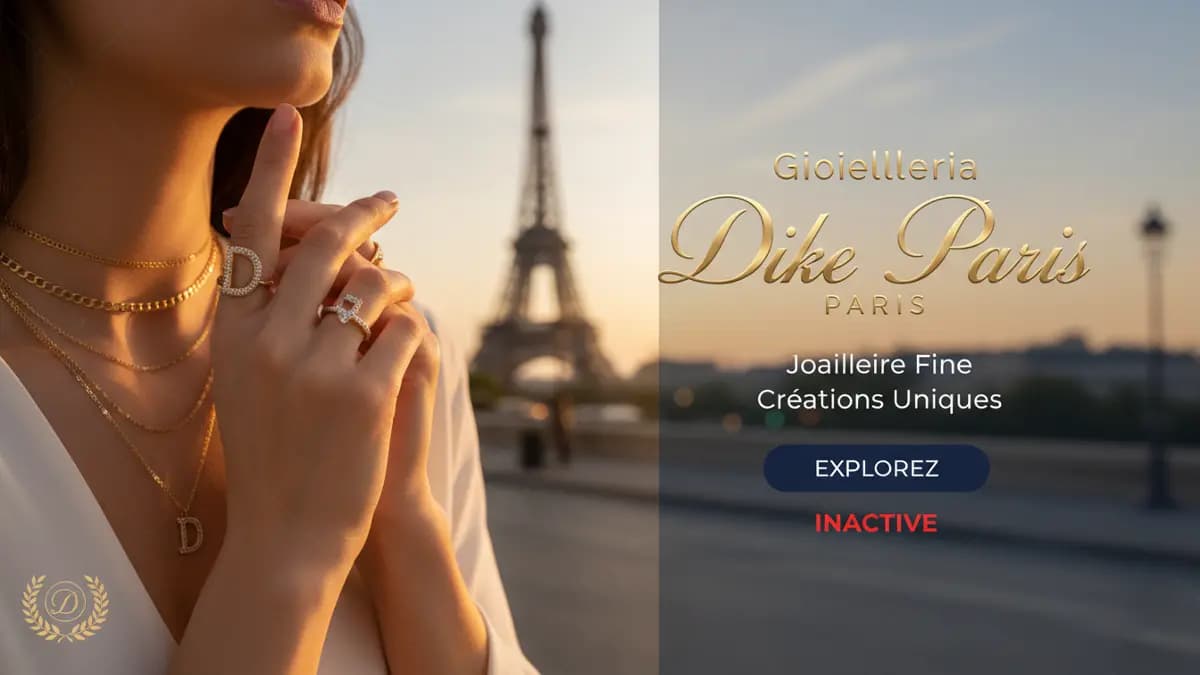 Copertina shop Gioielleria Dike Paris